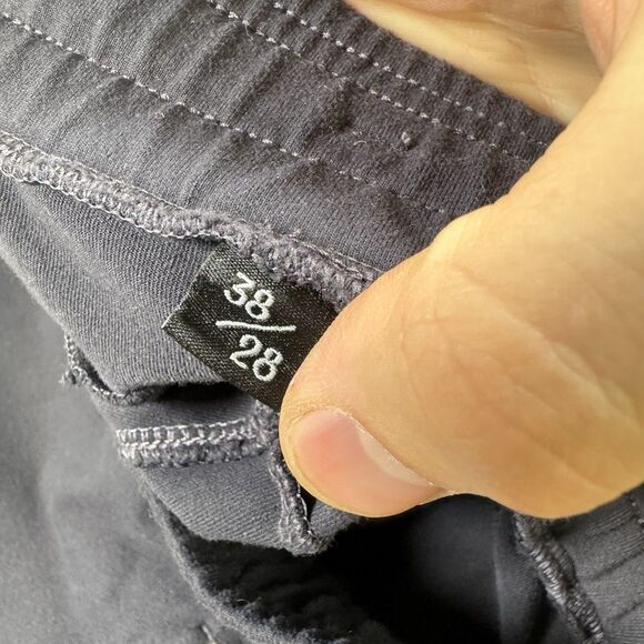 Public Rec Pants Mens 38x27 Blue Tapered Sweat Performance Athletic - Picture 9 of 12